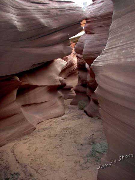 Antelope Canyon pr�s de Page, Arizona.