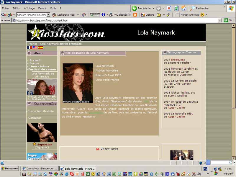 Page Web de Biostars.com