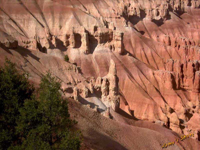 Bryce Canyon dans la vall�e
