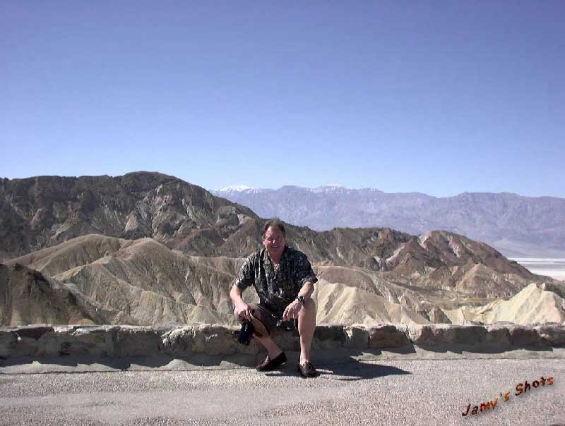 Jamy � Zabriskie Point le 12 mars 2003.