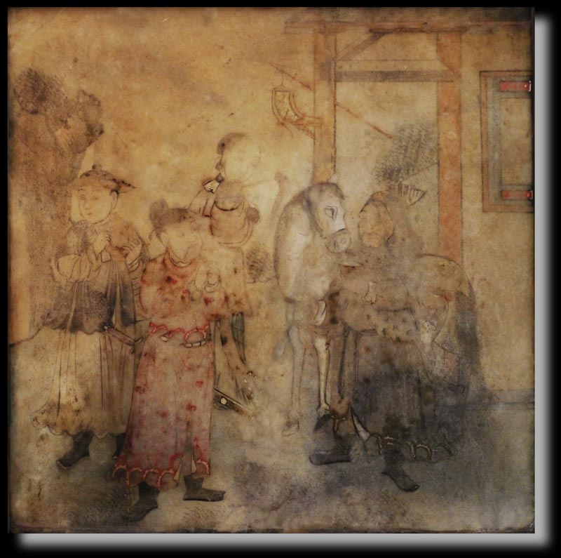 D�part pour la chasse.