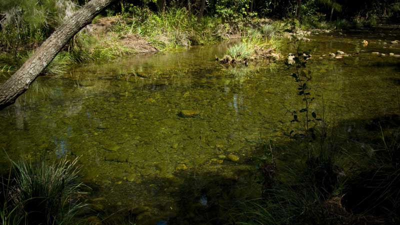 La rivi�re Doucampo.