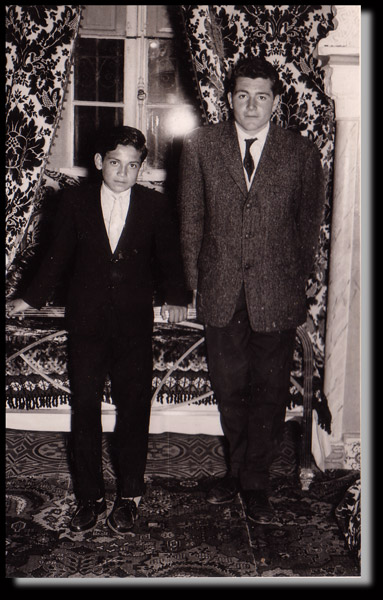 Avec le fr�re de mon ami Rachid Erkaina