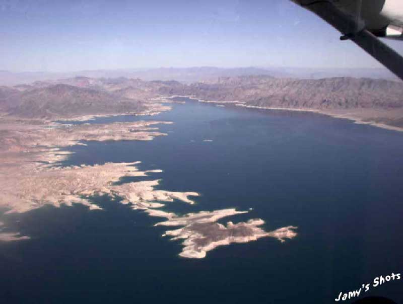 Lac Maed au d�collage de Las Vegas