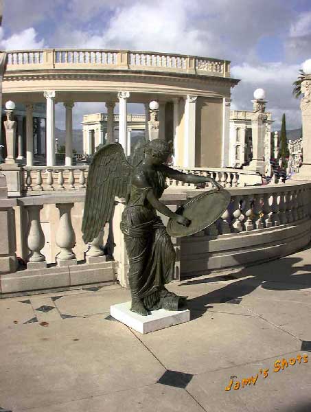 Jardins de Hearst Castle.