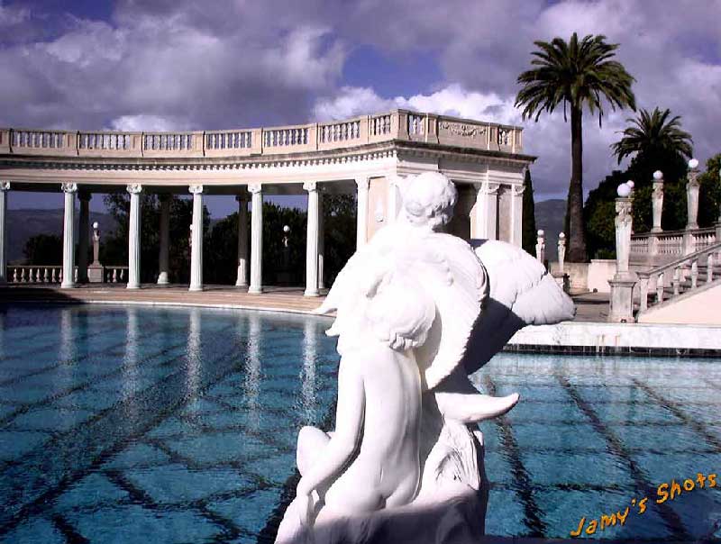 La piscine de Hearst Castle