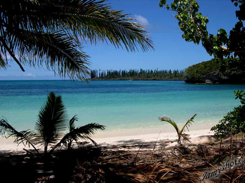 Baie de Kanumera et sa corbeille