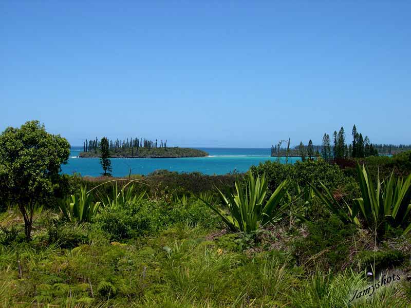 Point de vue entre Kanumera et Vao
