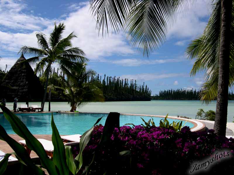 d�cors magique du M�ridien � la baie d'Oro