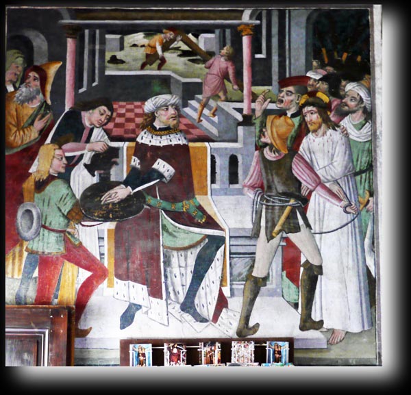 QVALITER PILTVS CONDEMNAVIT CHRISTVM AD MORTEM