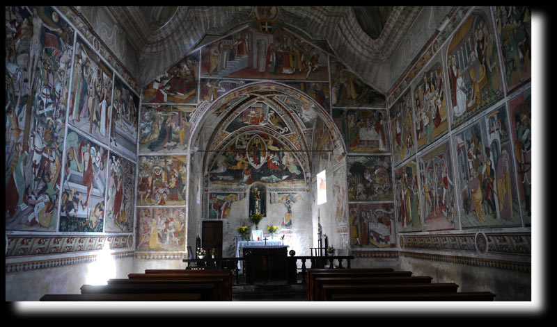 Vue du choeur de la chapelle