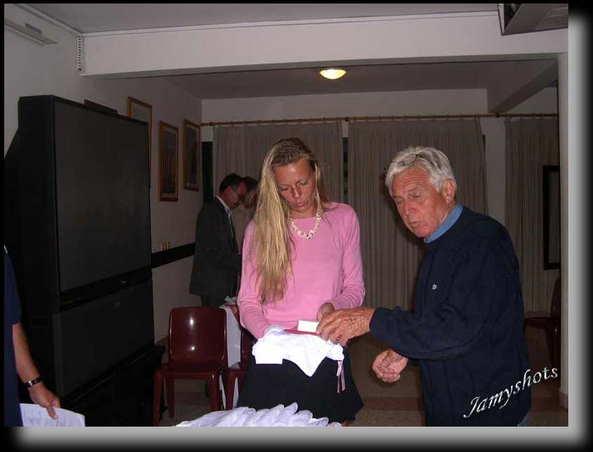 C�cile Passeport et Pierre Boulet