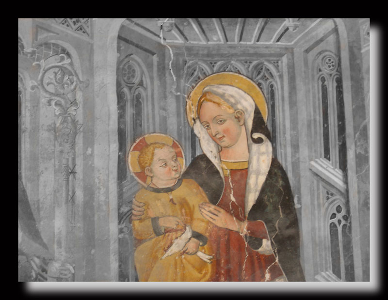 Marie et J�sus (Chapelle St Grat)