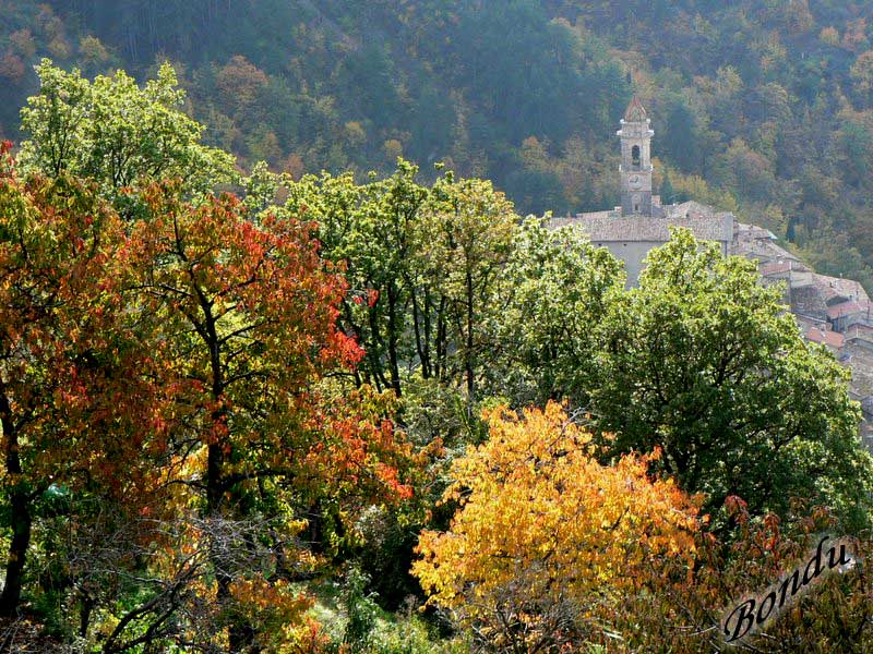 Le clocher de Luceram