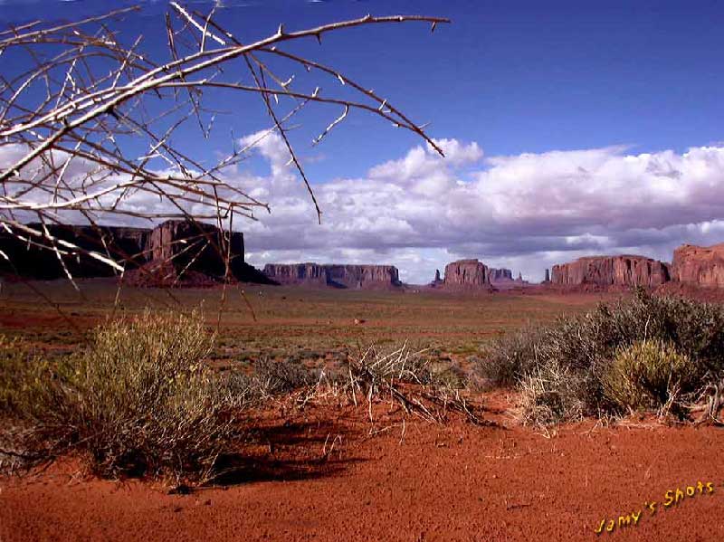 Monument Valley, apr�s l'orage