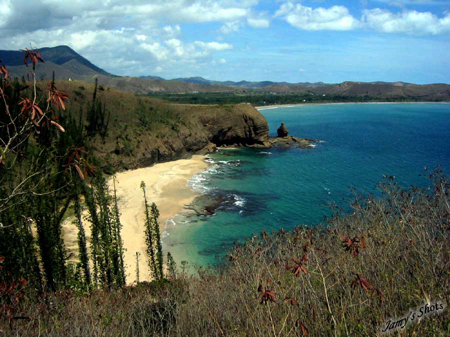  La baie des tortues pr�s de Bourail.