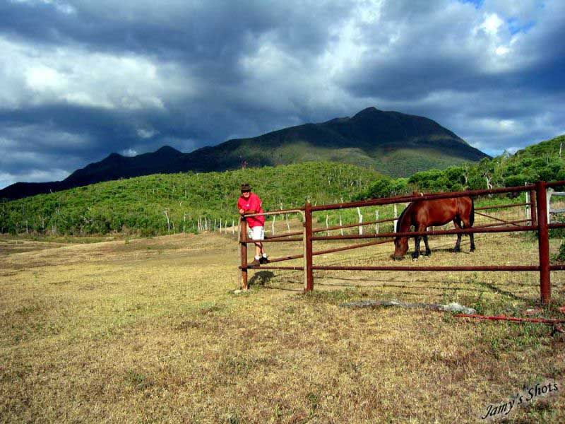 Christian sur le Ranch