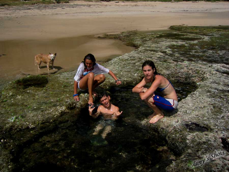 Fanny, Margot, Florian et Lili.
