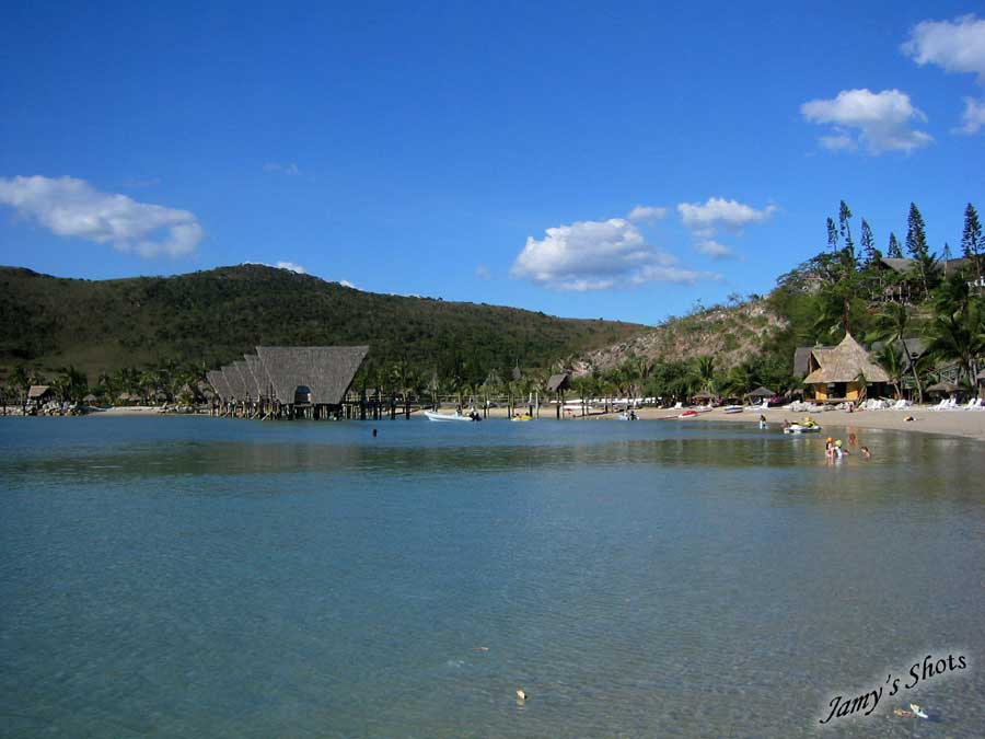 La baie du Kuendu Beach � Noum�a