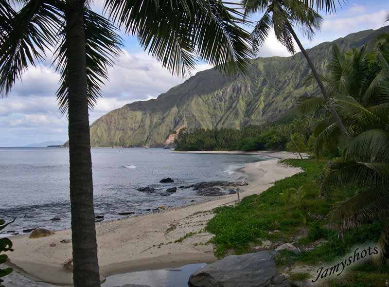 Paysage de la c�te Est