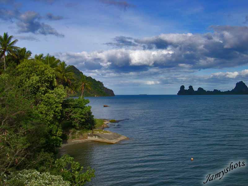 Paysage de la c�te Est