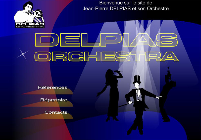 Site officiel de l'orchestre de Jean-Pierre Delpias