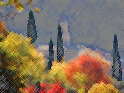 Tableau d'apr�s une photo de Mr Bondu