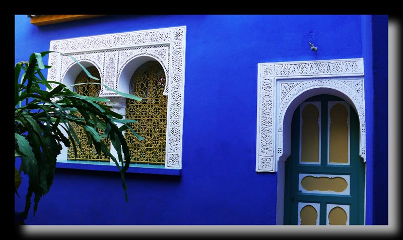 Entrez dans les jardins de Majorelle � Marrakech