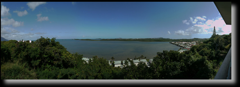 Vue de Noum�a de Tina sur Mer