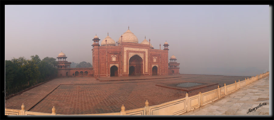 Taj Mahal, une des mosquées