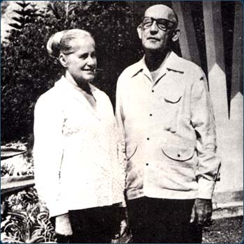 Le Dr Catala et son �pouse Ida