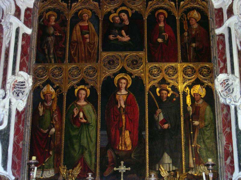 R�table de Ludovic Br�a de l'�glise Ste Marguerite