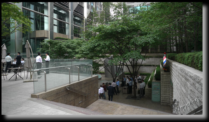 Quartier moderne du Sud de S�oul