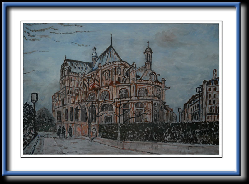 L'�glise Sainte Eustache � Paris (Janvier 2011)