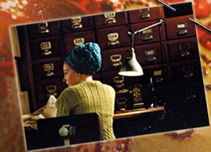 Lola Naymark brodeuse