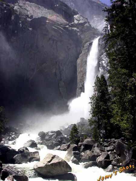 La furie des cascades